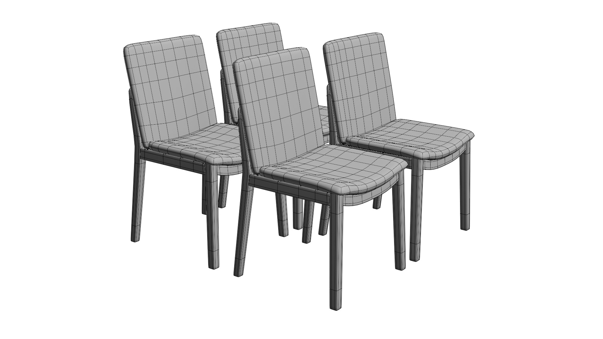Rachel Dining Chair 3D model_5