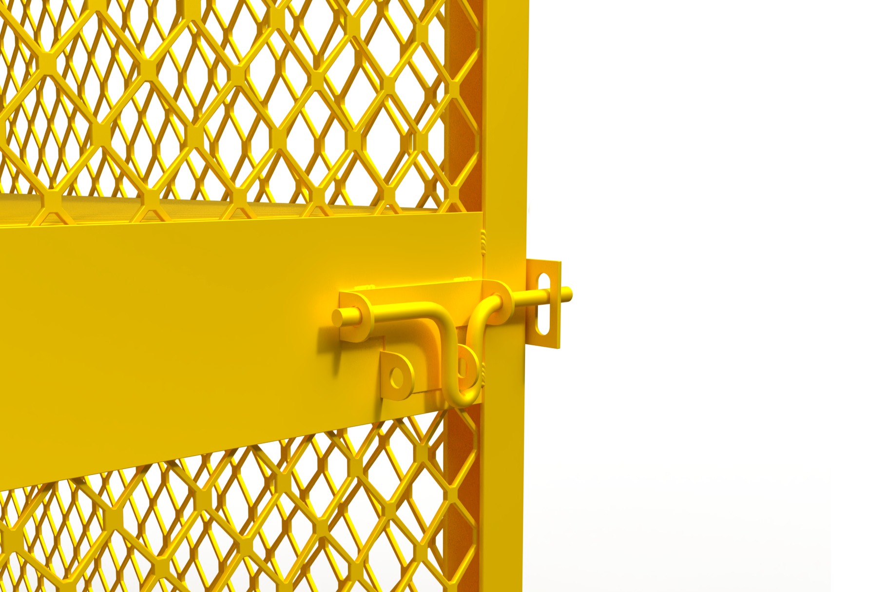 3D model of a box for a gas cylinder 3D model_3