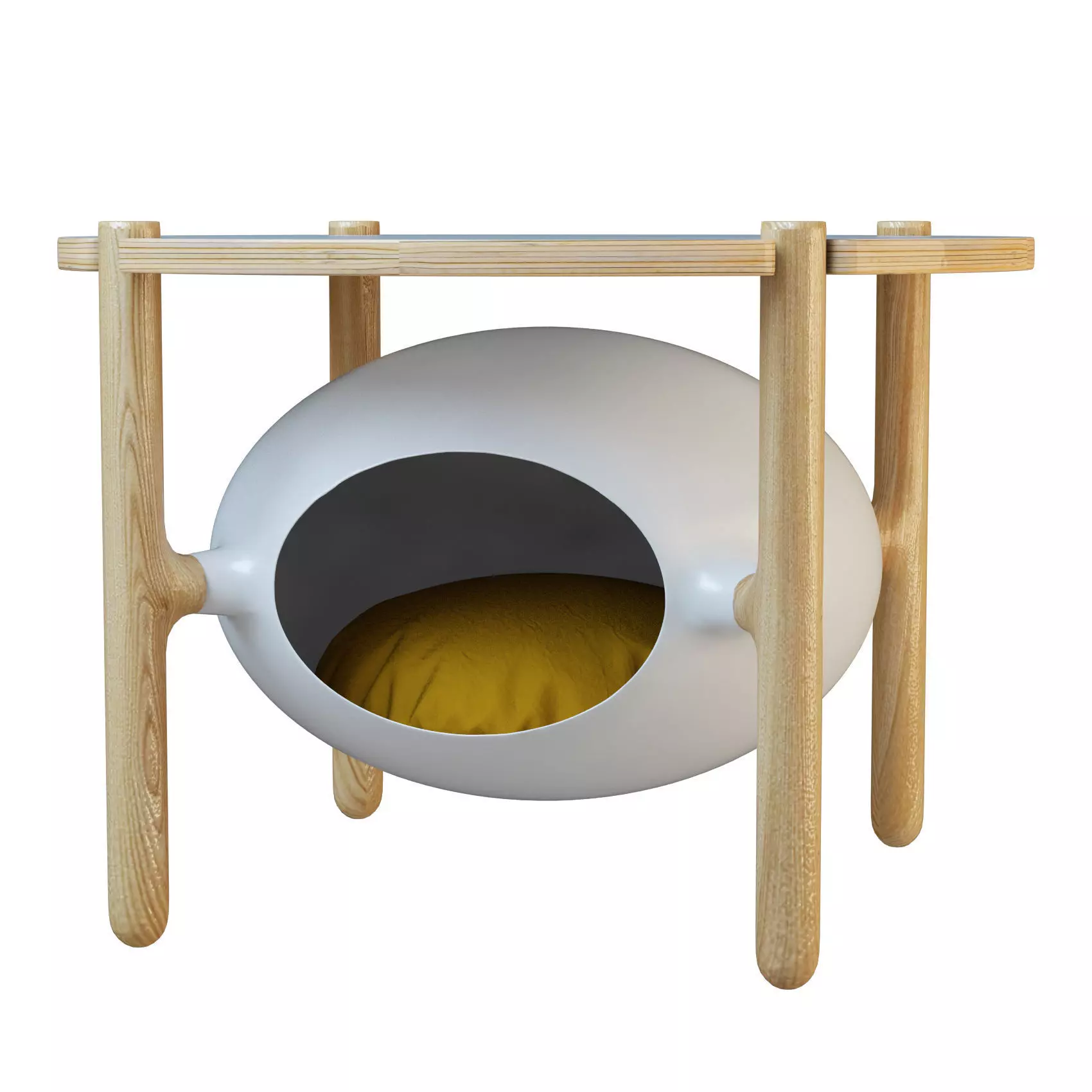  Igloo Table Cat Home 3D model_0