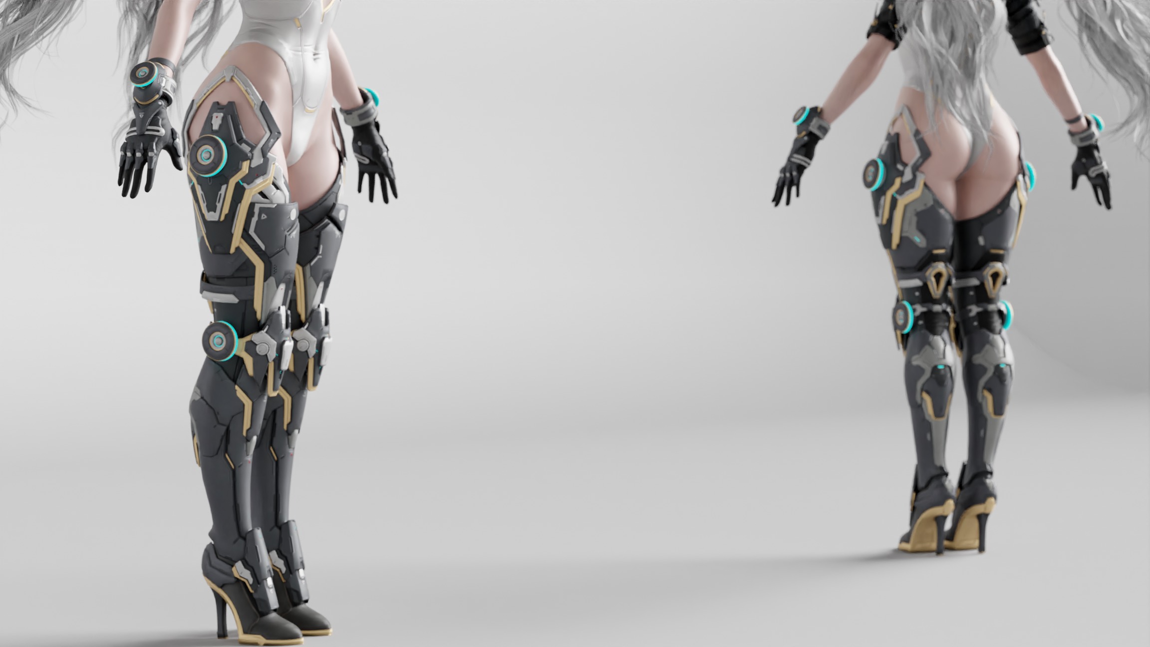 BUNNY RIGGED from The First Descendant on DISCOUNT 3D model_5