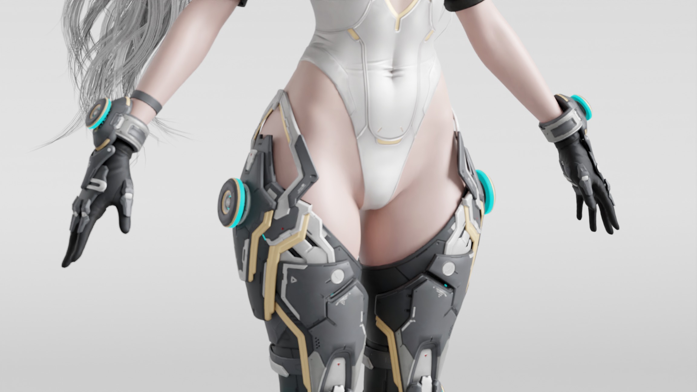 BUNNY RIGGED from The First Descendant on DISCOUNT 3D model_4