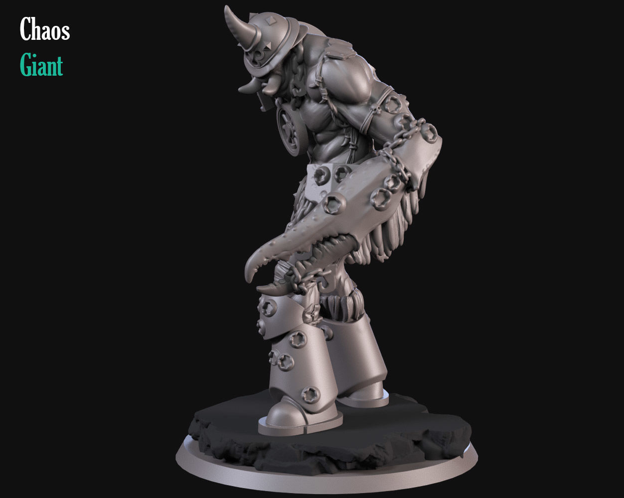 Chaos Giant 3D print model_1