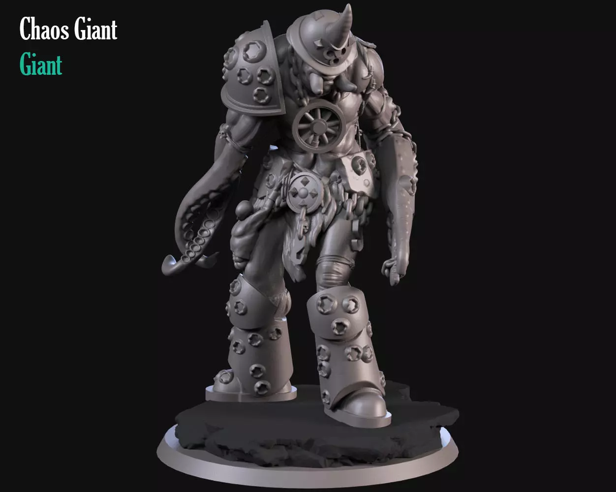 Chaos Giant 3D print model_0