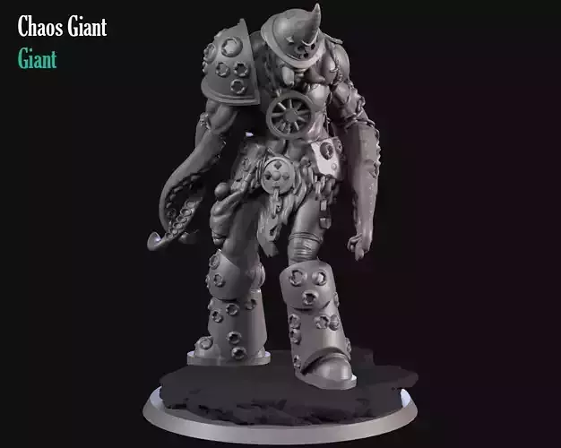 Chaos Giant 3D print model