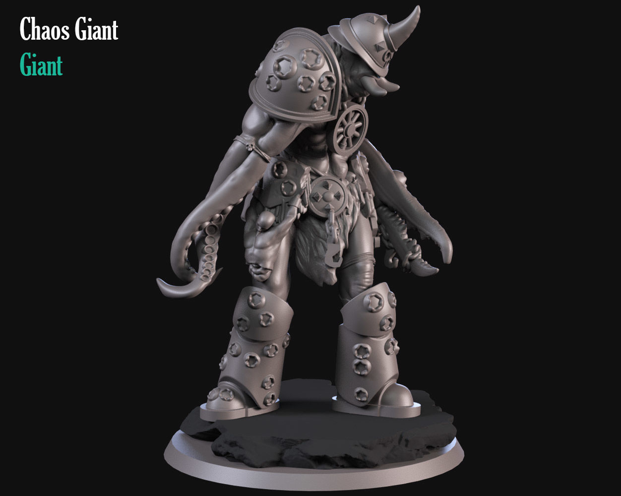 Chaos Giant 3D print model_3
