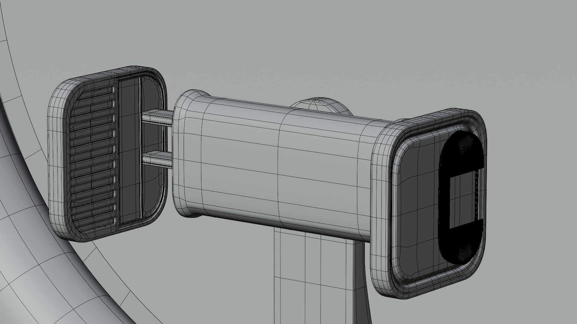 Tripod with Ring Light 3D model_9