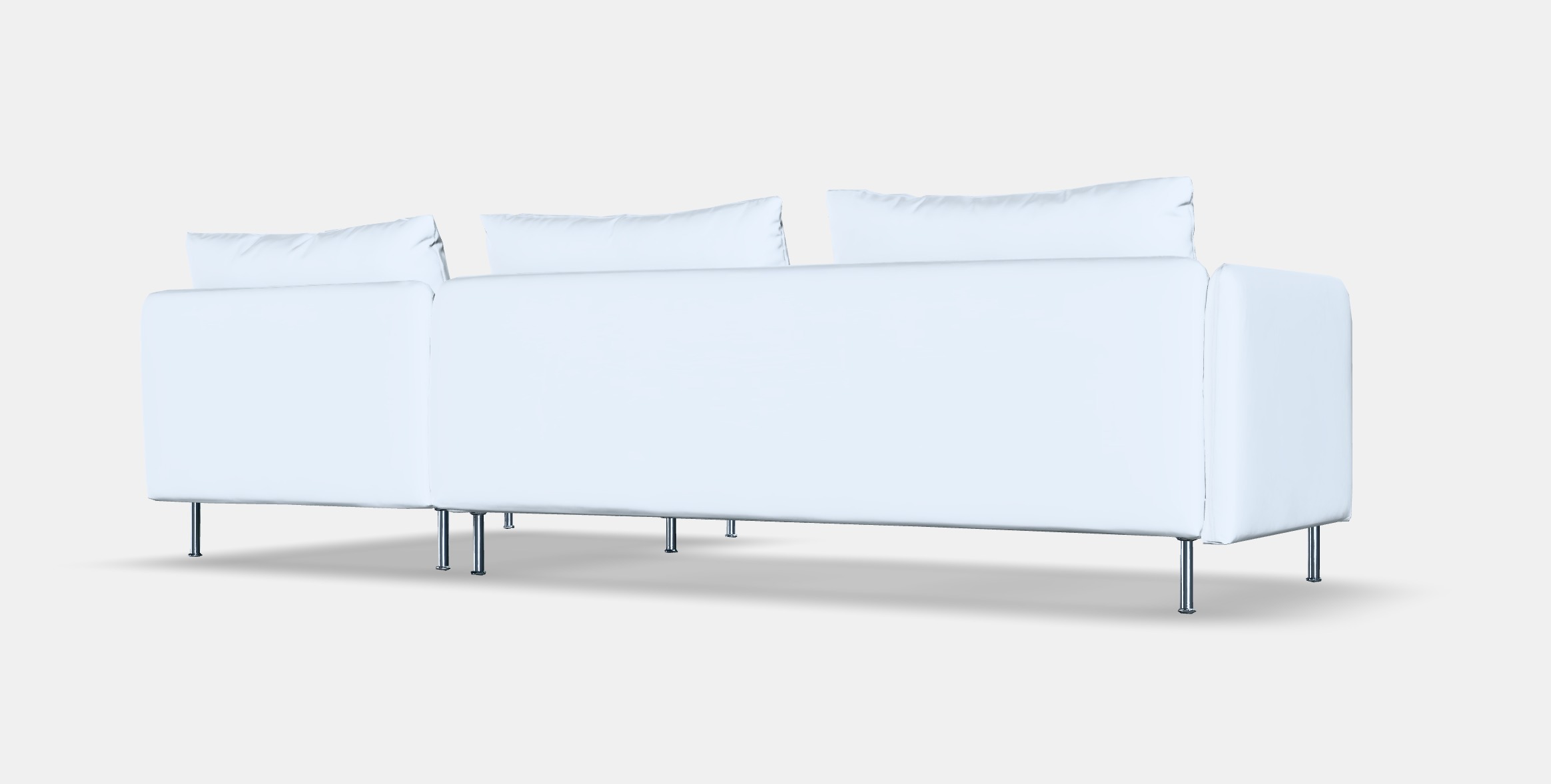 SODERHAMN 4-seat sofa with chaise longue 1 Low-poly 3D model_6