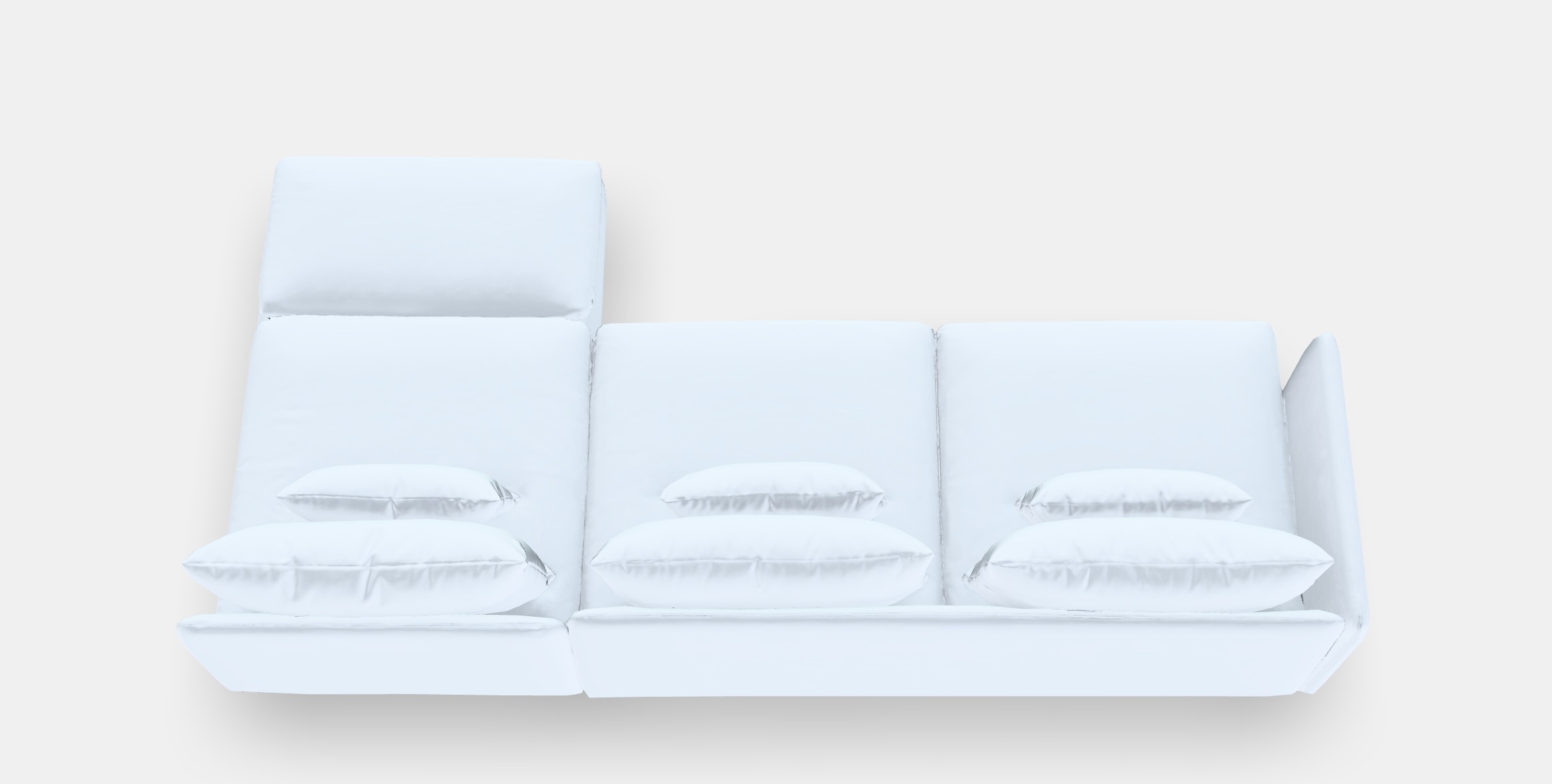 SODERHAMN 4-seat sofa with chaise longue 1 Low-poly 3D model_4