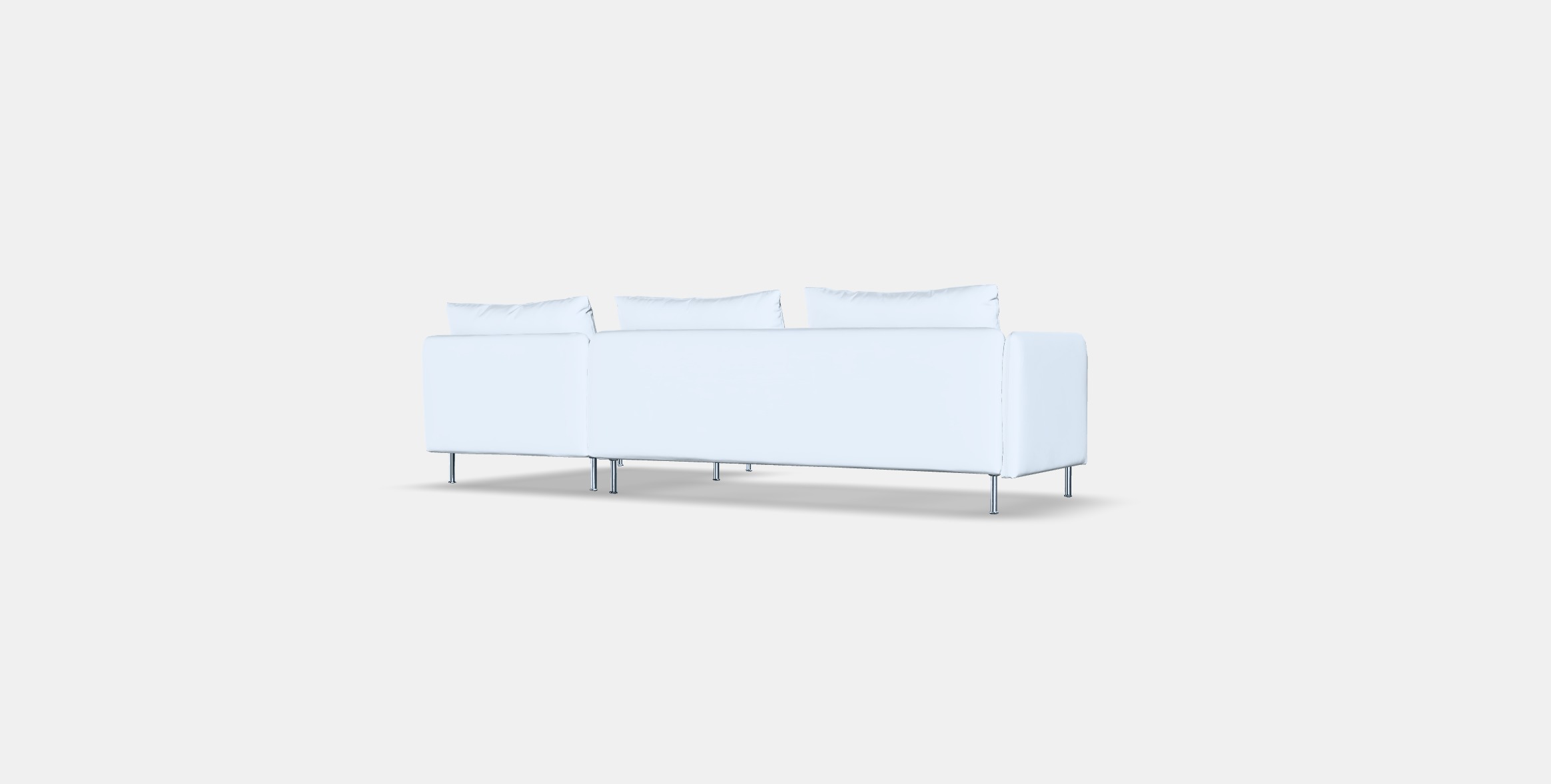 SODERHAMN 4-seat sofa with chaise longue 1 Low-poly 3D model_5