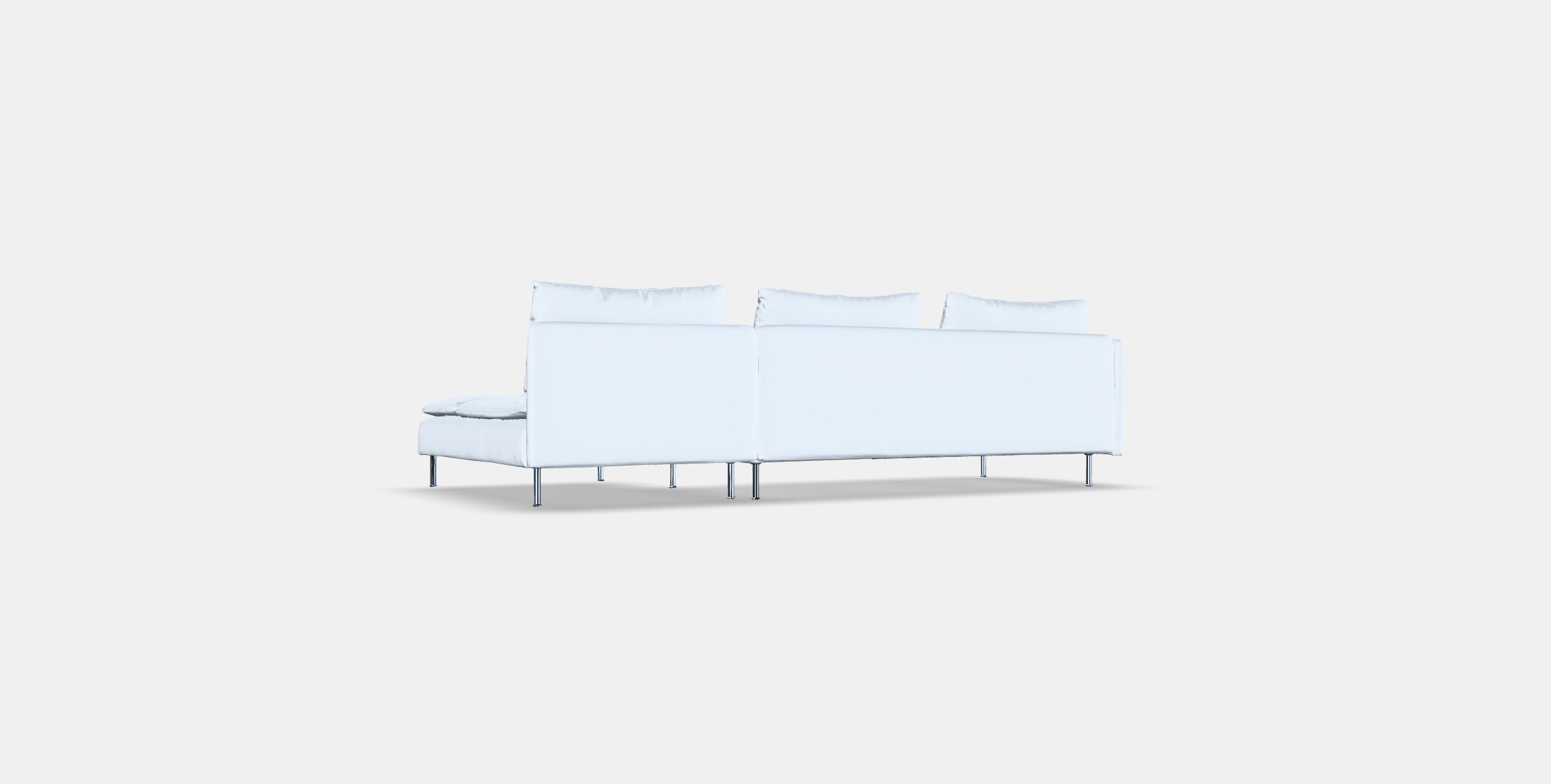 SODERHAMN 4-seat sofa with chaise longue 1 Low-poly 3D model_16