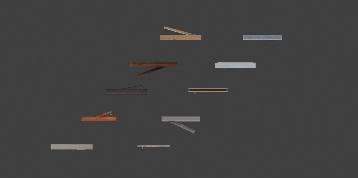 Doors asset pack 3D model_4