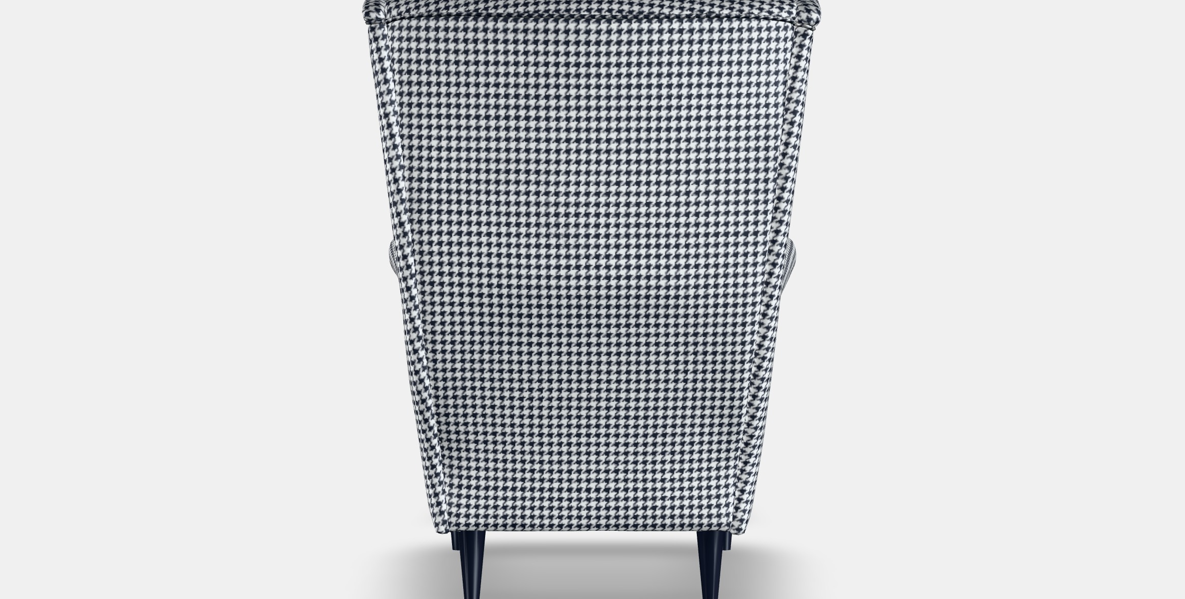 STRANDMON Armchair and footstool 2 Low-poly 3D model_14