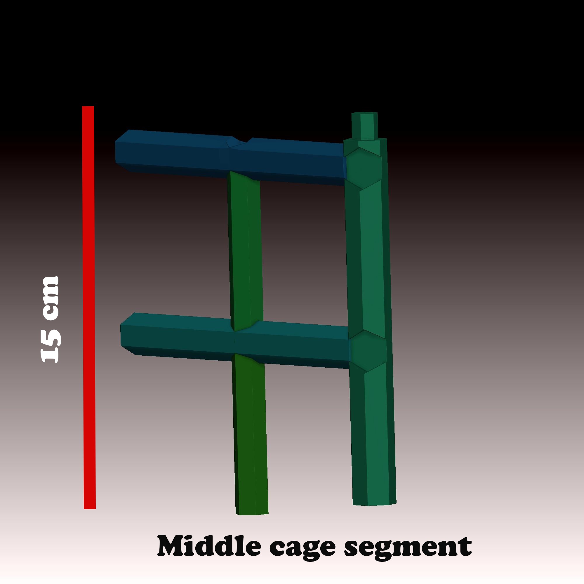 Bloodborne Mensis Cage for cosplay  3D print model_2