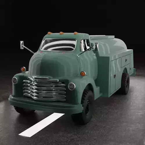 CHEVROLET COE GAS TRUCK 1946 V1 3D print model