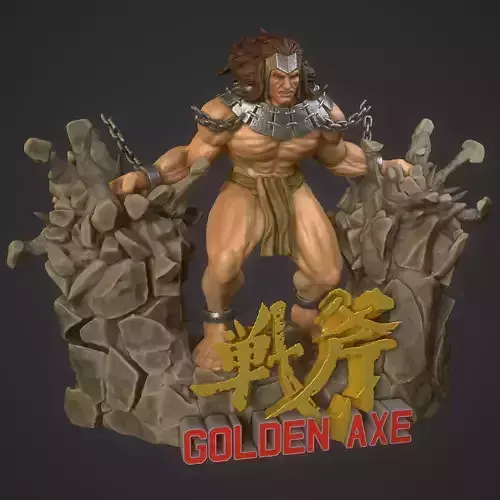 Golden Axe 3 Proud Cragger  3D print model