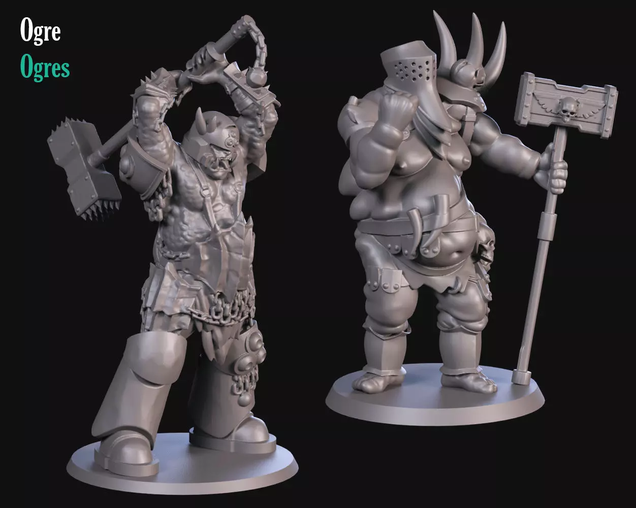 Orgres 3D print model_0