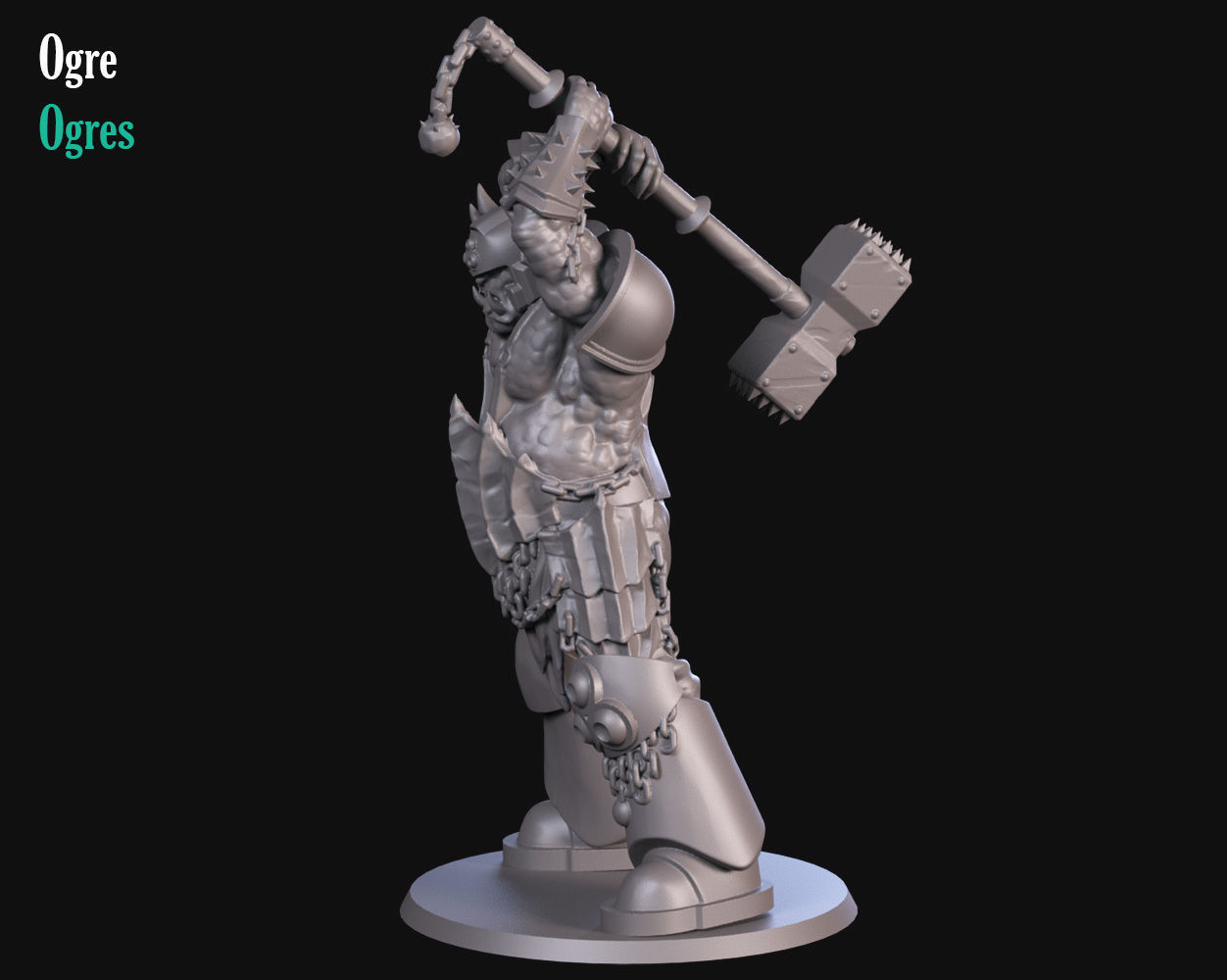 Orgres 3D print model_4