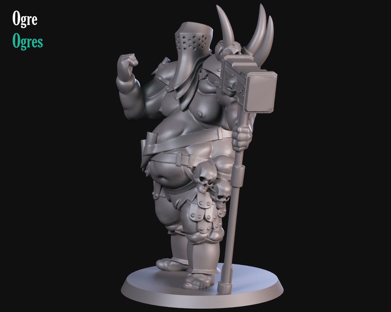 Orgres 3D print model_6