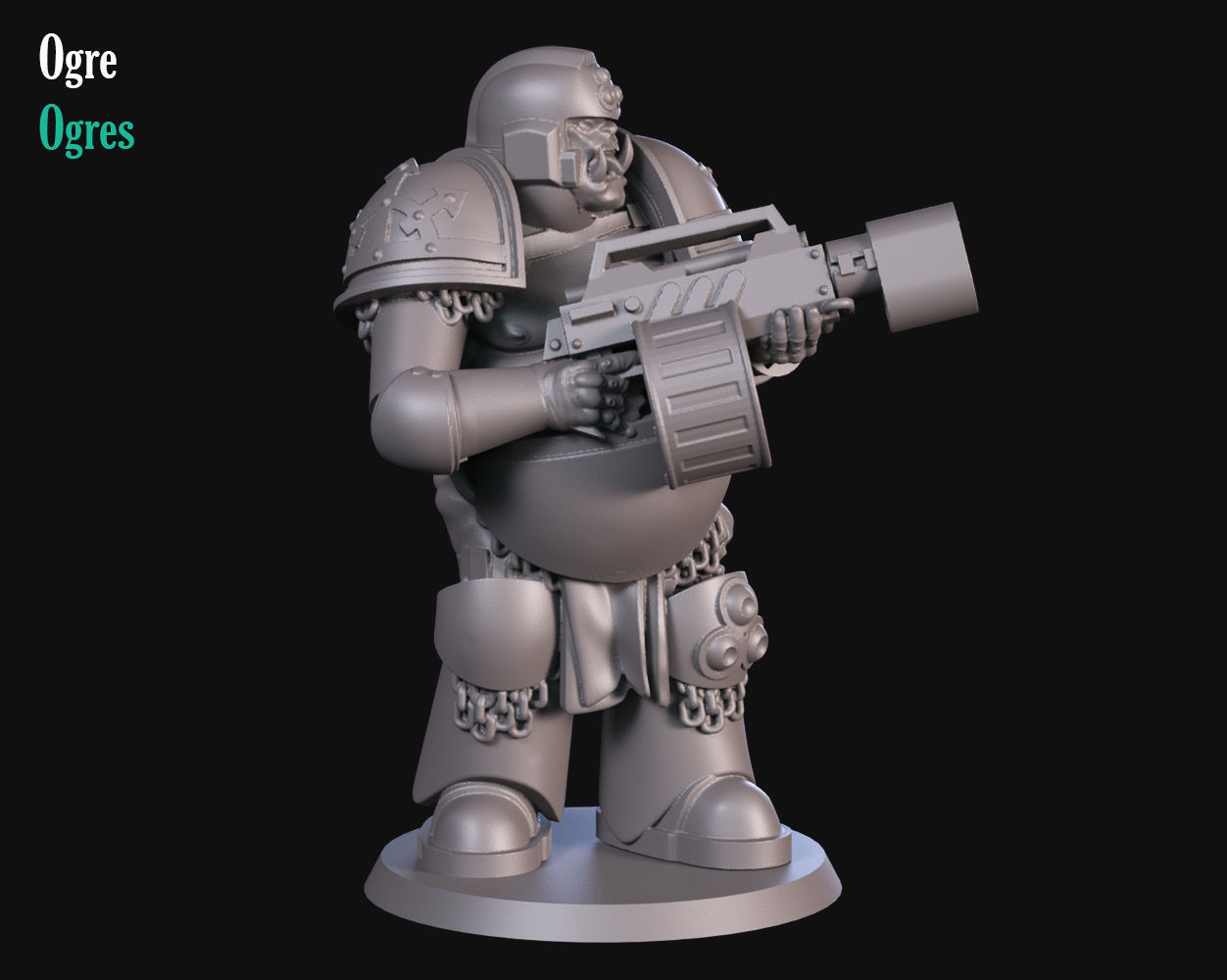 Range Orgres 3D print model_6