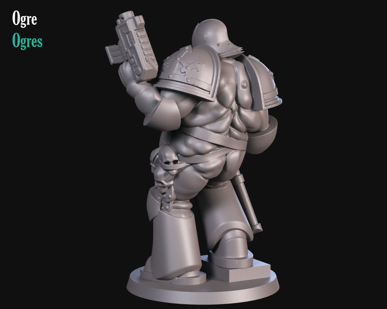 Range Orgres 3D print model_3