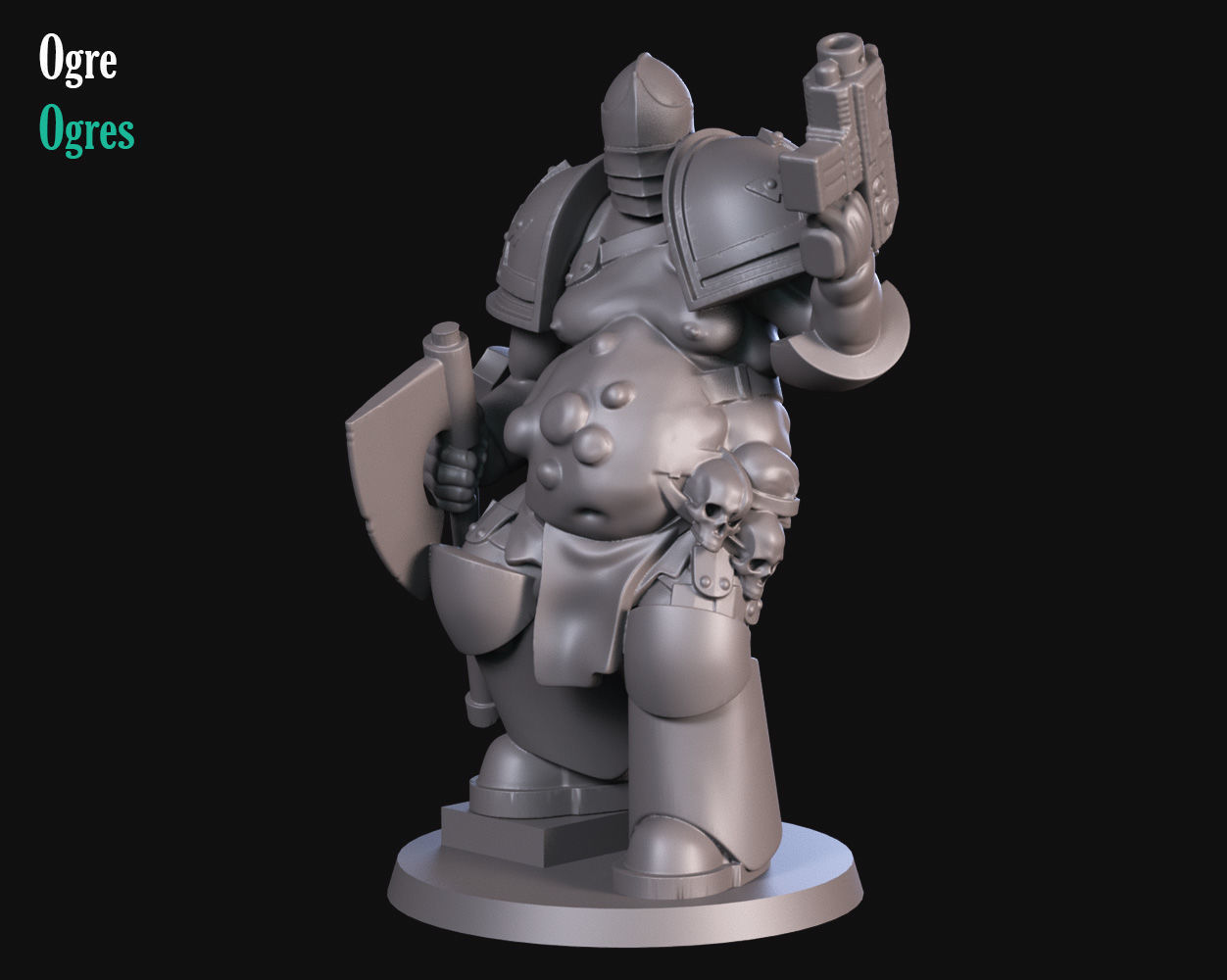 Range Orgres 3D print model_5