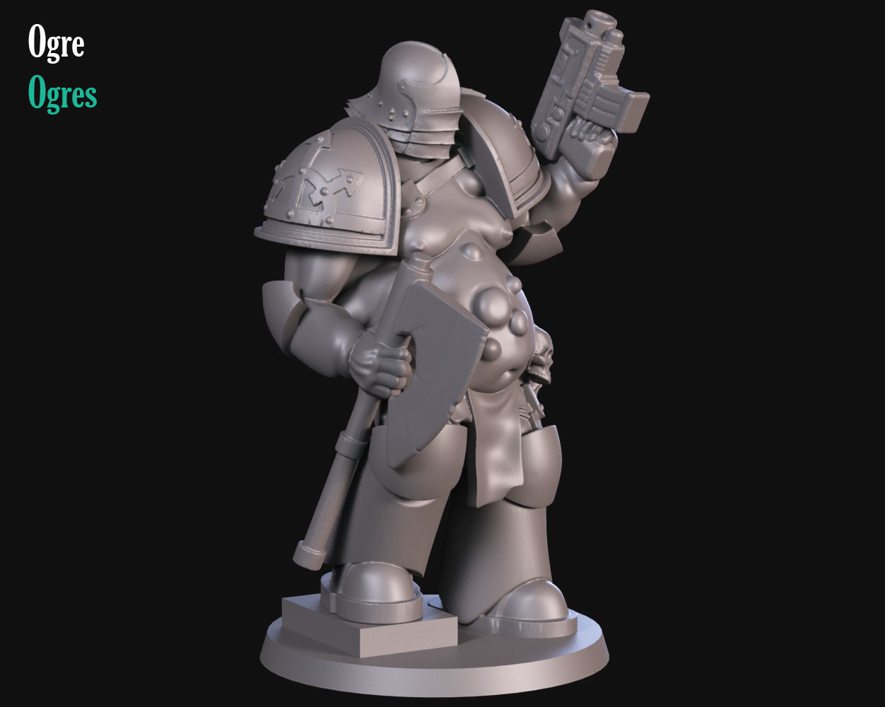 Range Orgres 3D print model_4
