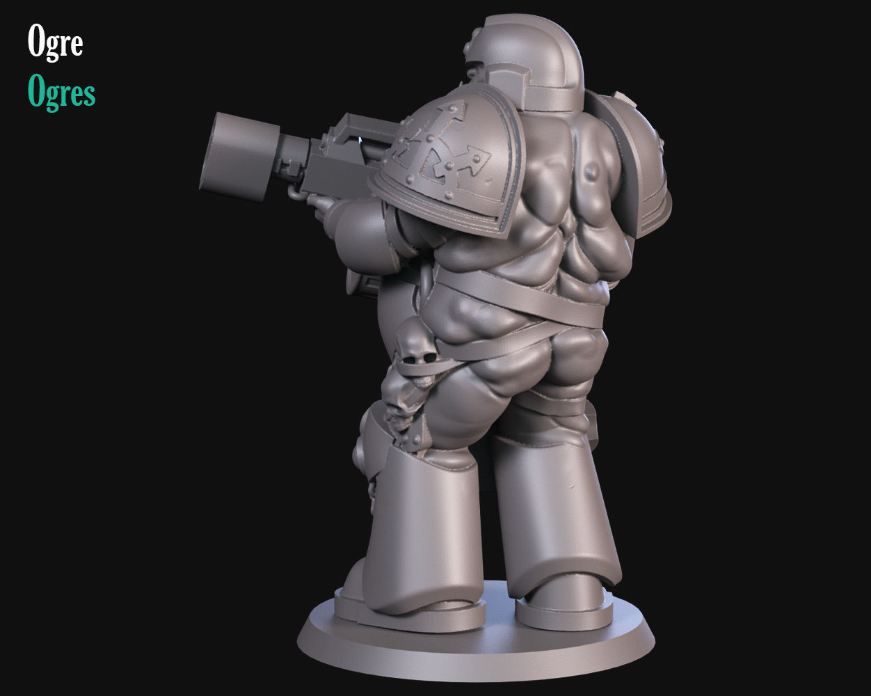 Range Orgres 3D print model_7