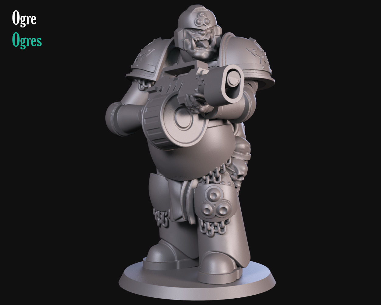 Range Orgres 3D print model_8
