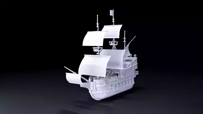 war ship by Akbarov Team 3D print model