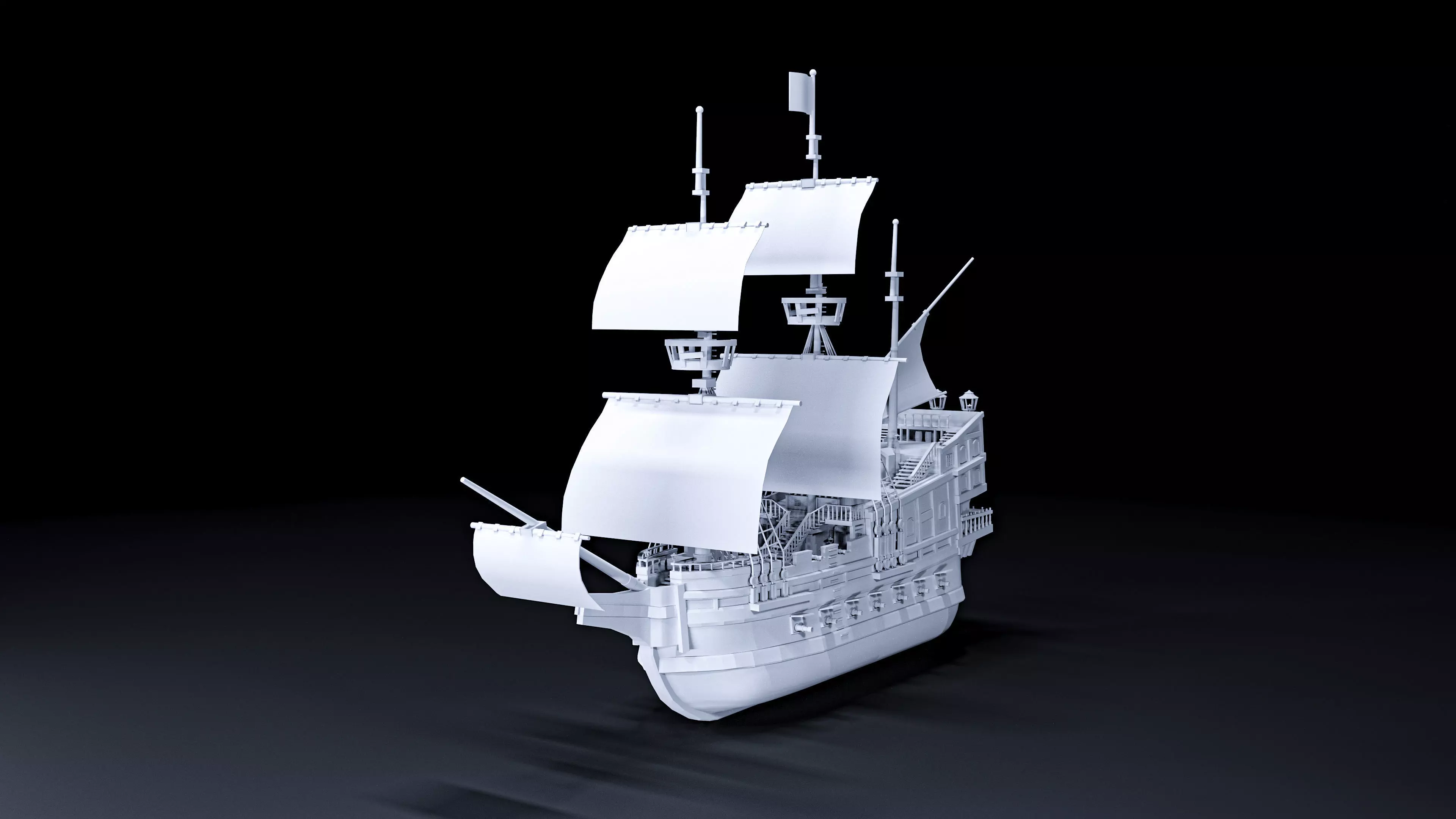 war ship by Akbarov Team 3D print model_0