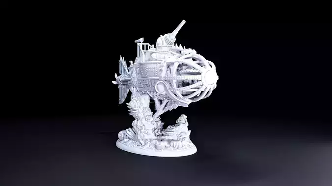 The Argonaut   DeepWars  Hunters of the Abyss 3D print model