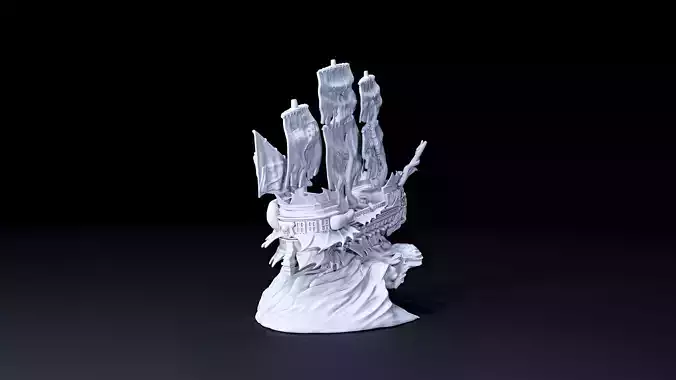 mini returned pirate ship gk new