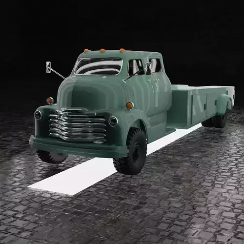 CHEVROLET COE TRUCK 1949 V3 3D print model