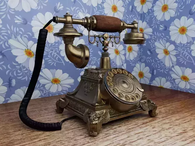 Antique telephone