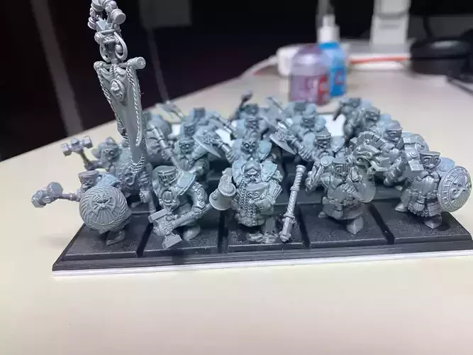 Dwarf Collar Royal Clan Warriors Bitz