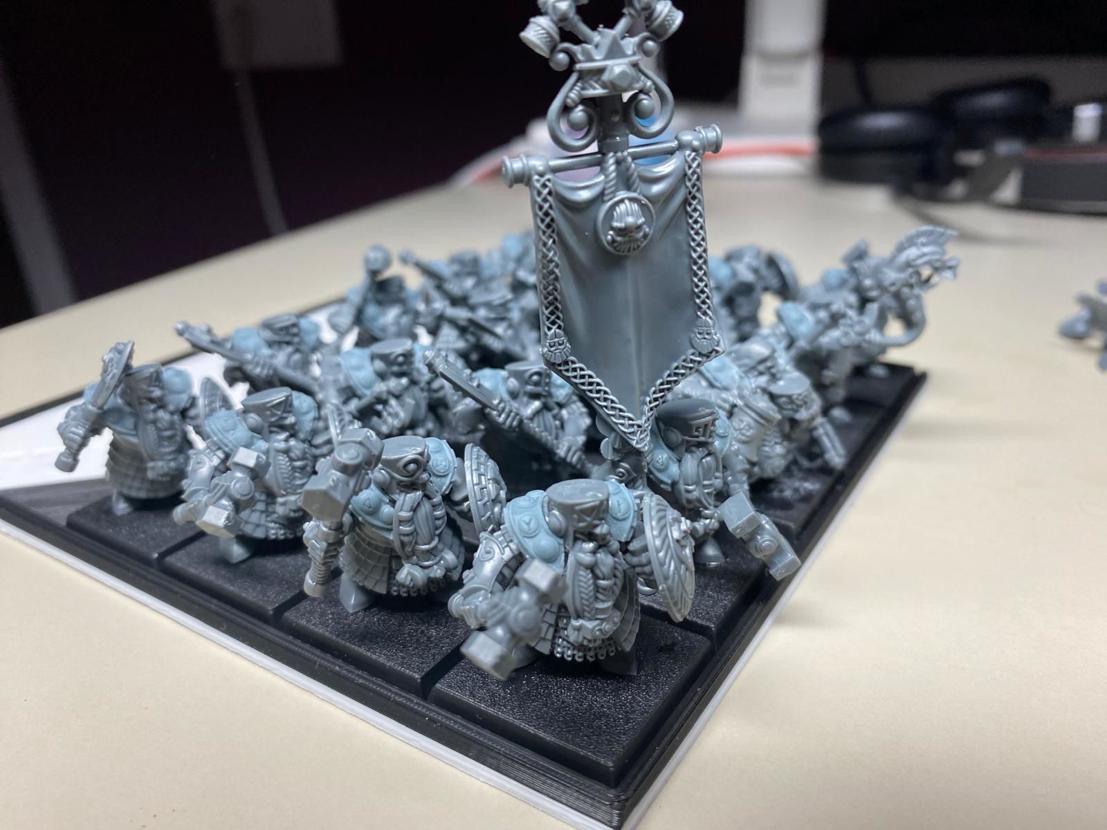 Dwarf Collar Royal Clan Warriors Bitz 3D print model_1