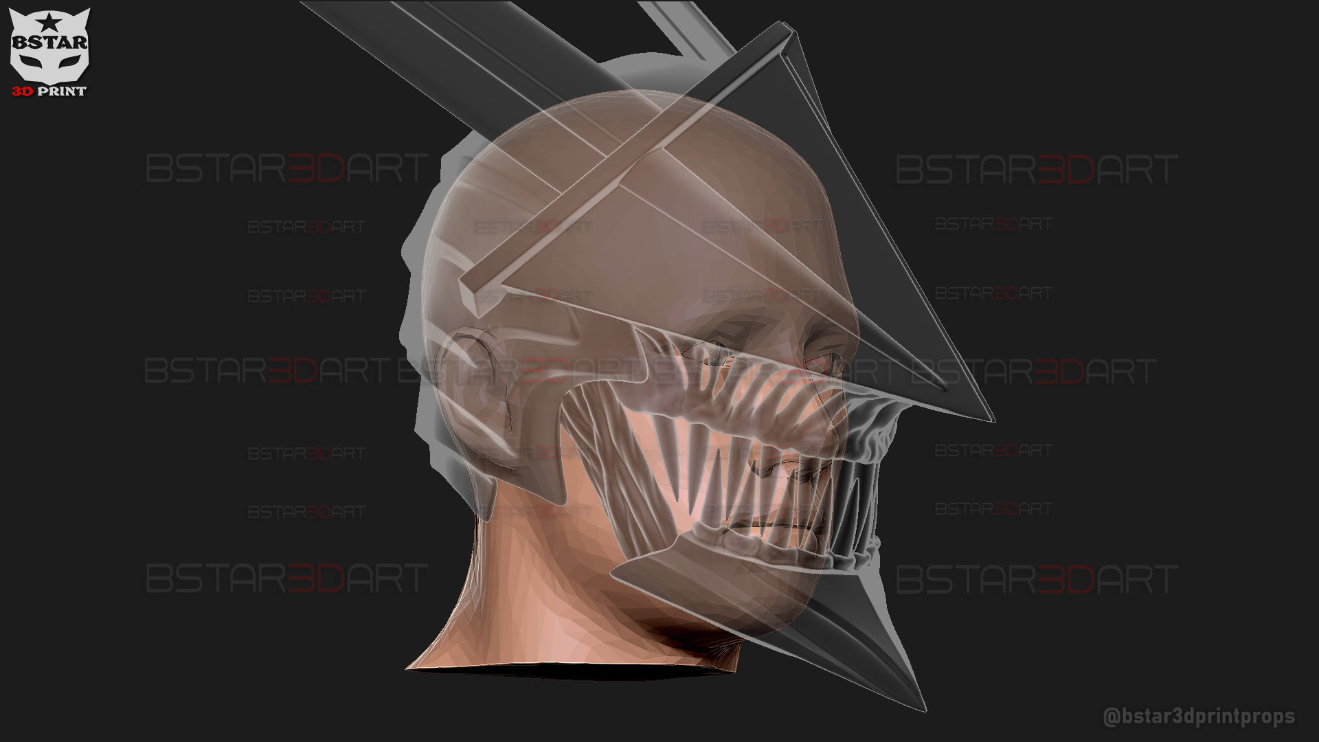 Long Sword Devil Full Accessories 3D Model Collection_13