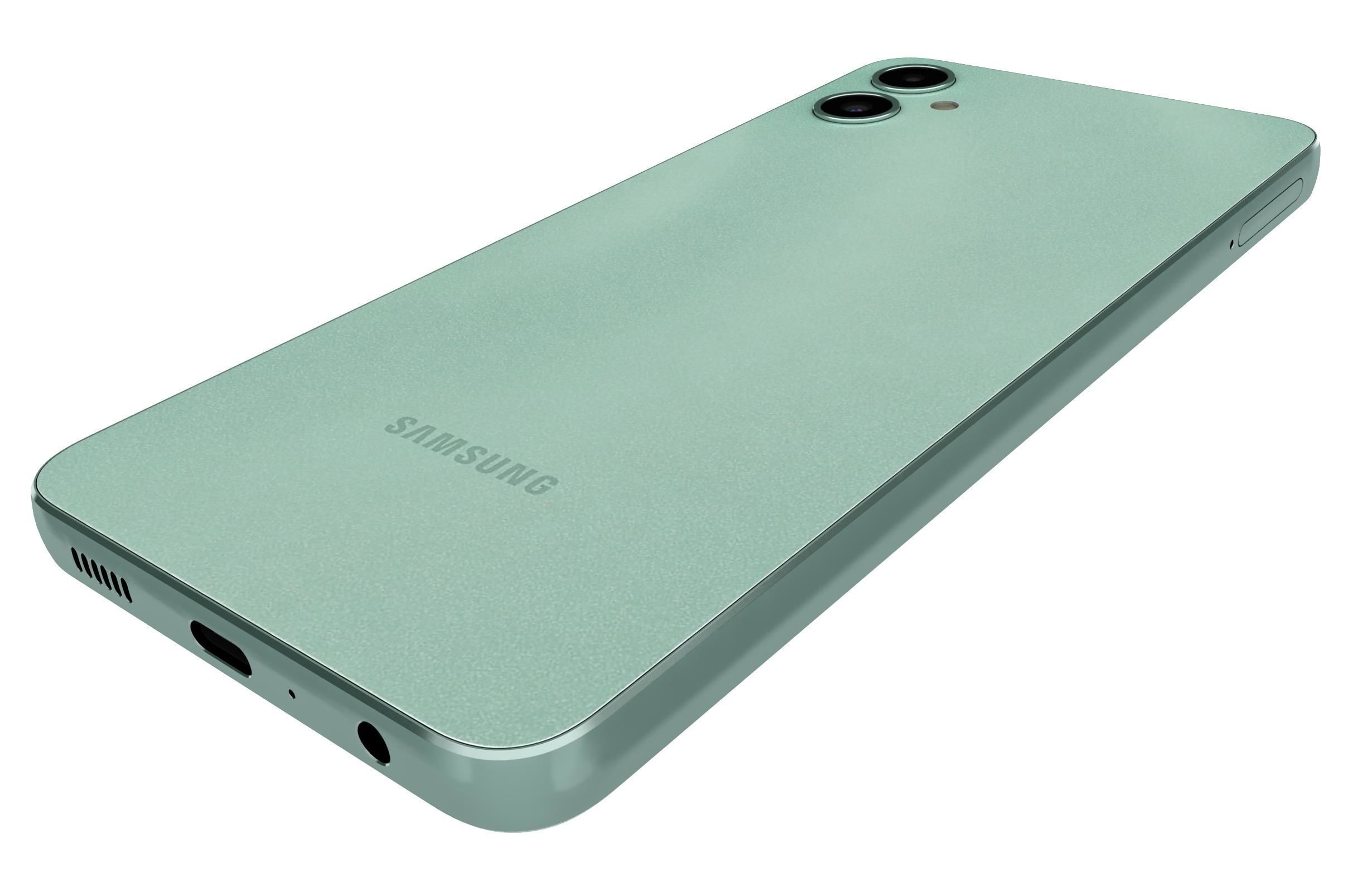 Samsung Galaxy M05 Light Blue 3D model_14