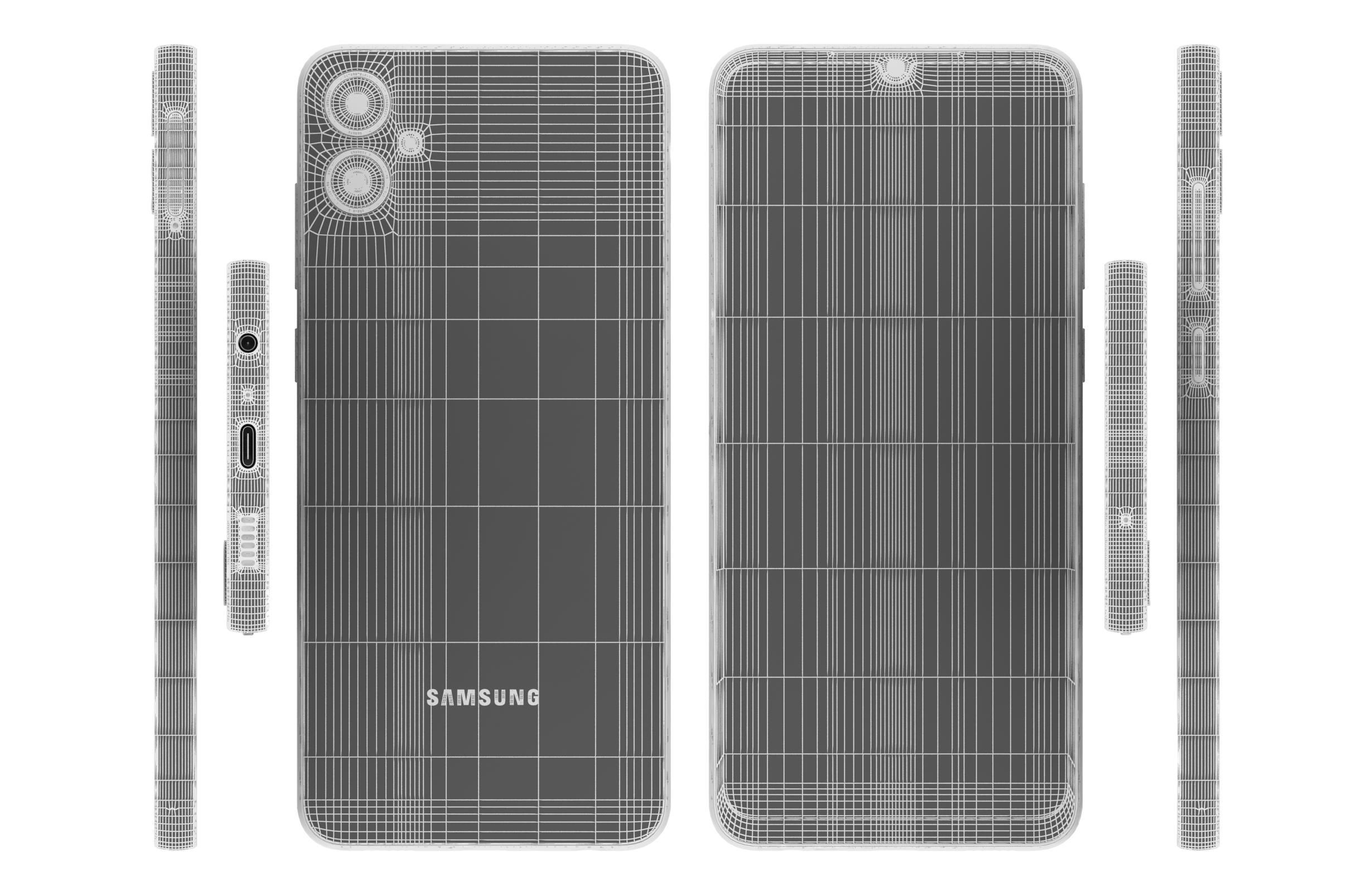 Samsung Galaxy M05 Light Blue 3D model_17