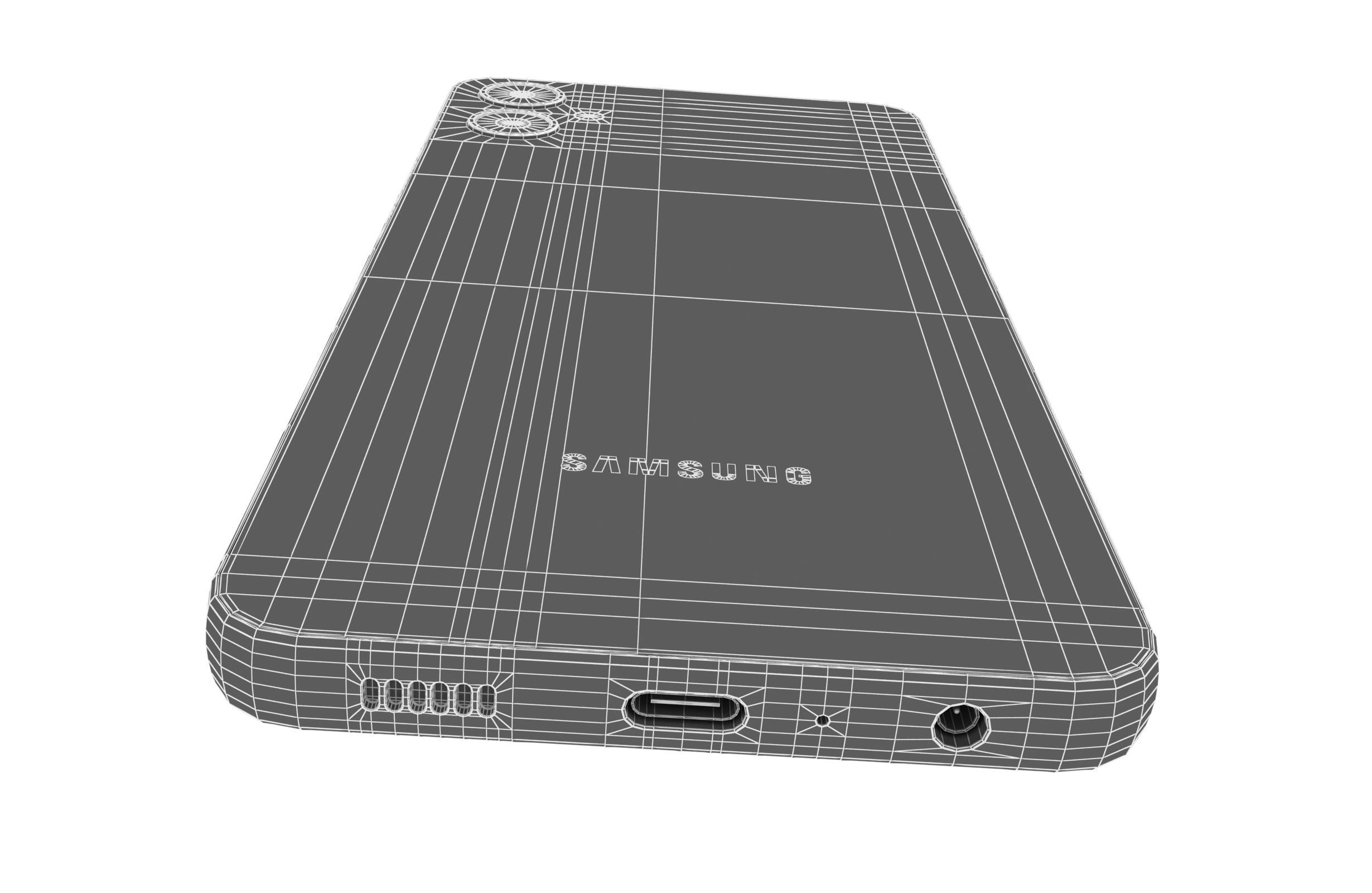 Samsung Galaxy M05 Light Blue 3D model_21