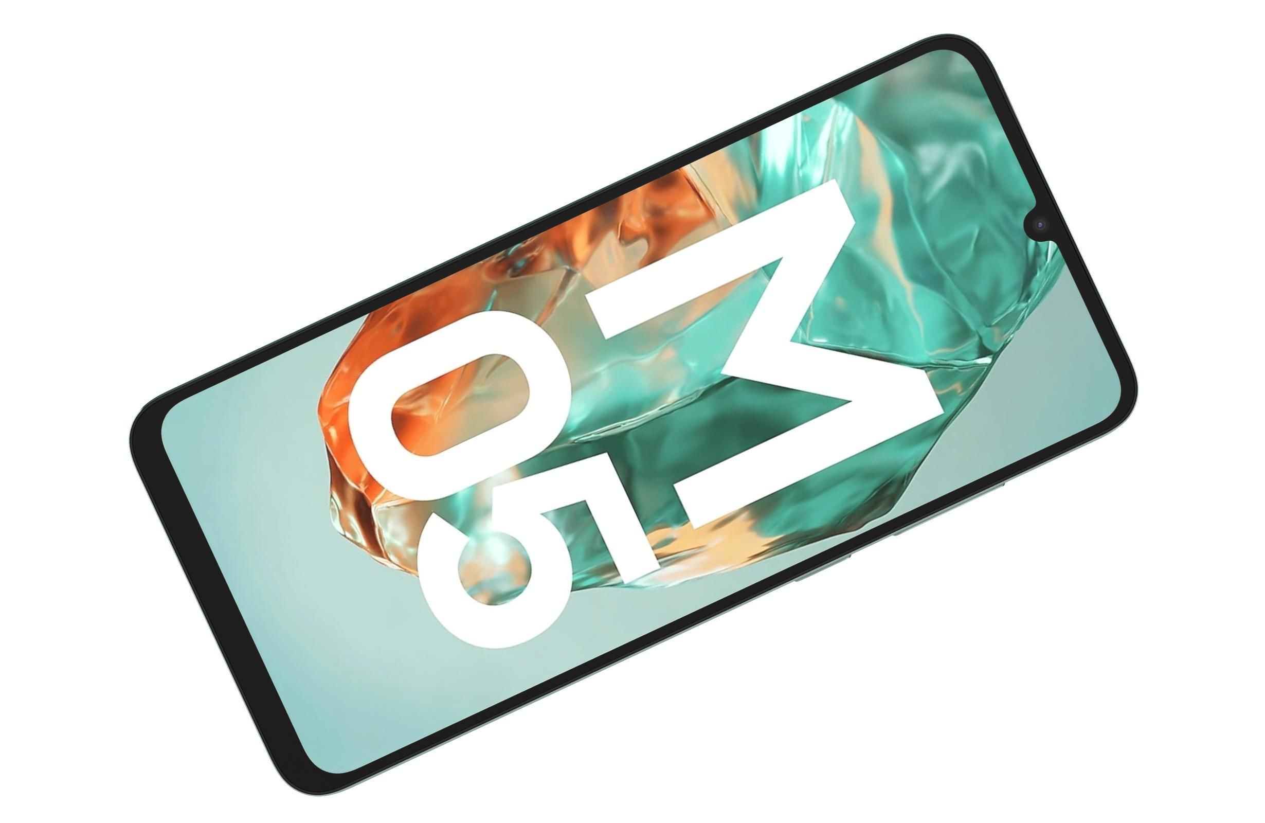 Samsung Galaxy M05 Light Blue 3D model_10