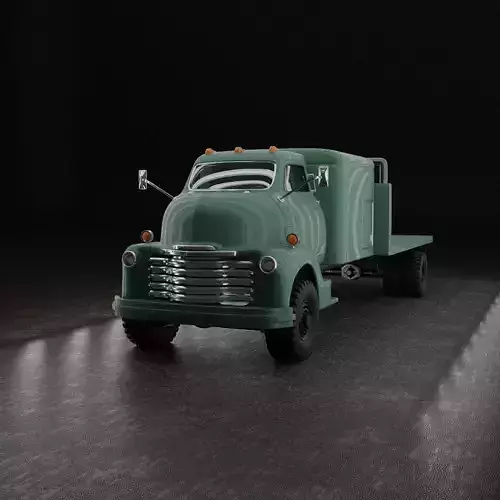 CHEVROLET COE TRUCK 1949 V4 3D print model