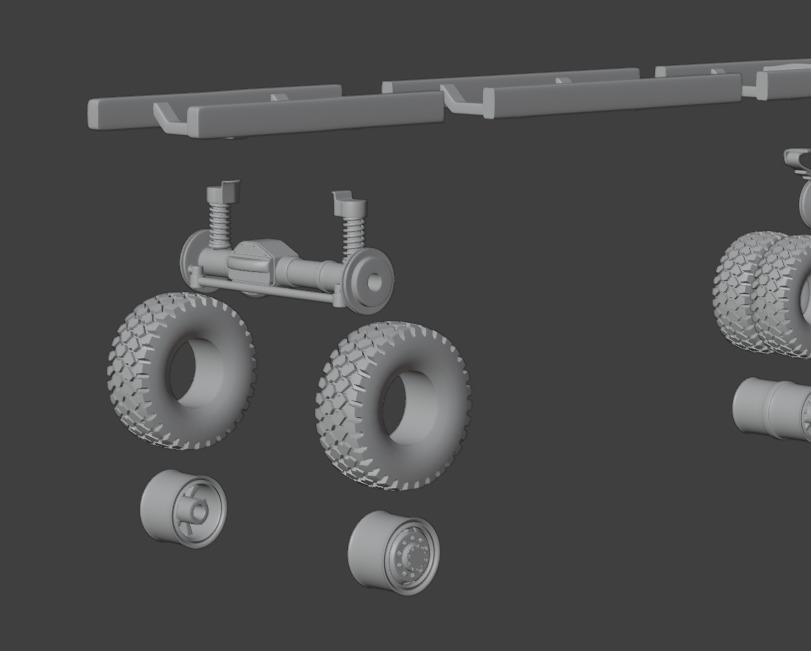 CHEVROLET COE TRUCK 1949 V4 3D print model_10