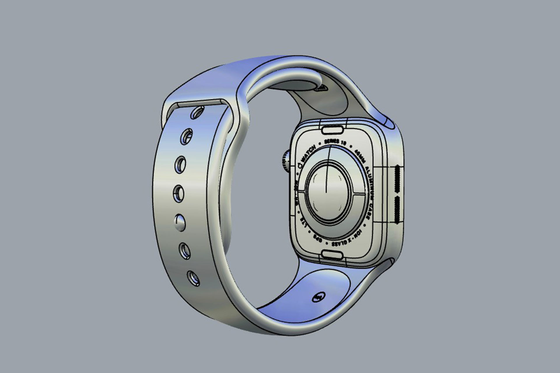 Apple Watch Series 10 3D model_12