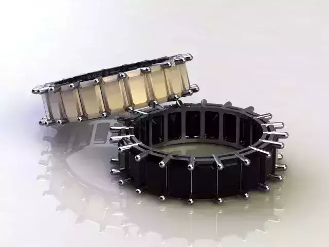 Baguette Eternity ring