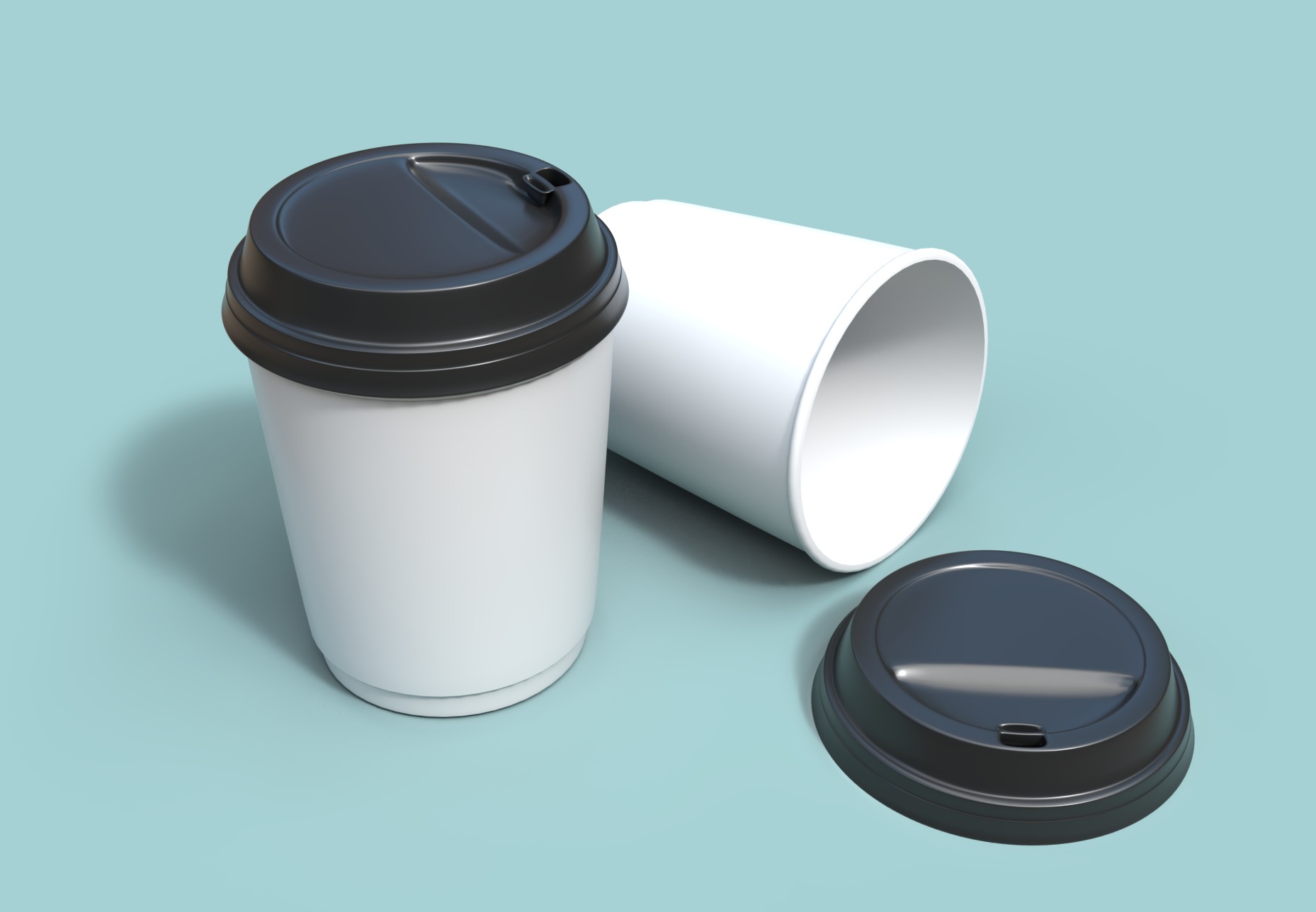 3D Coffee Cup 3D model_1