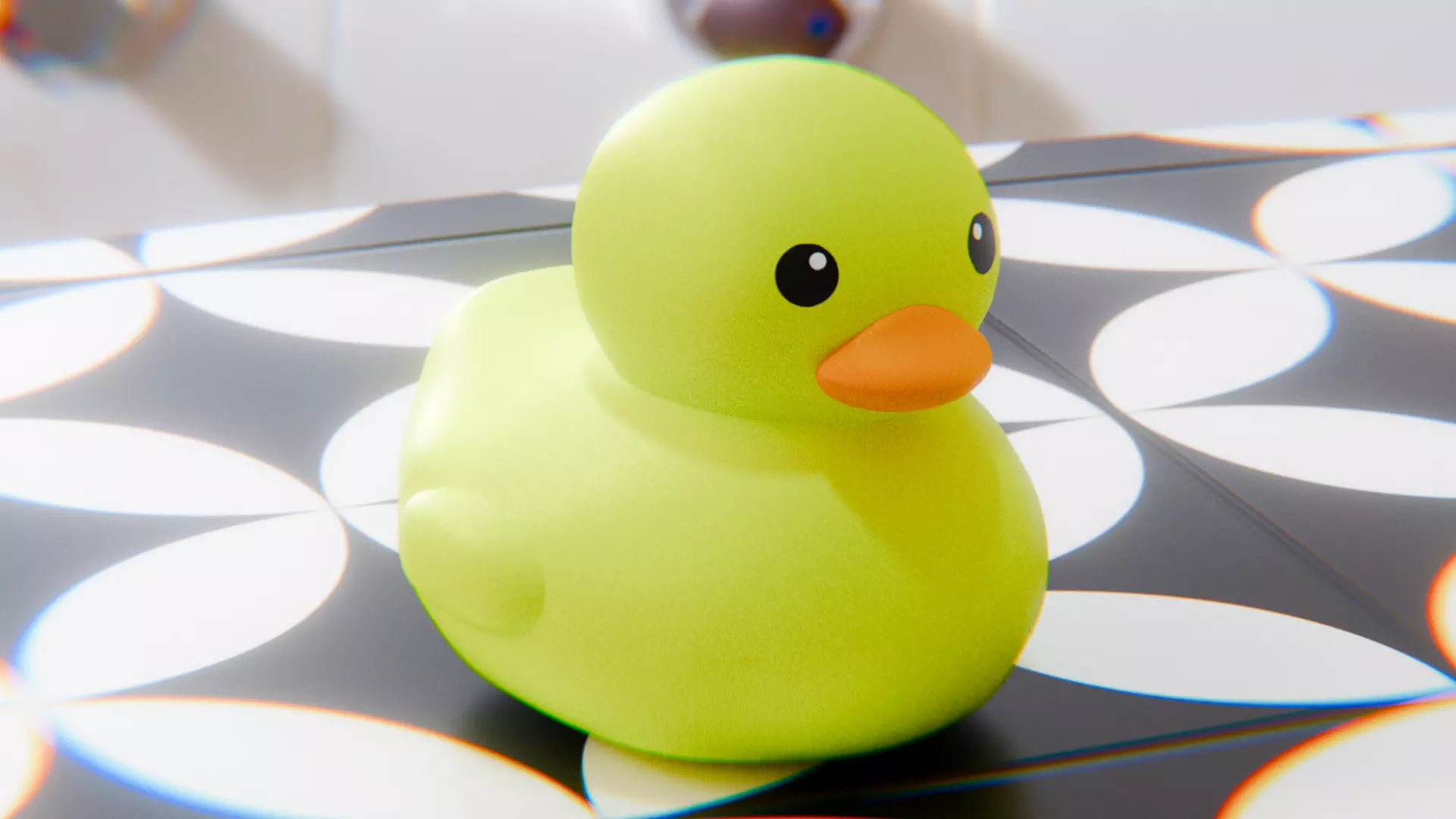 Simple Duck Low-poly 3D model_0