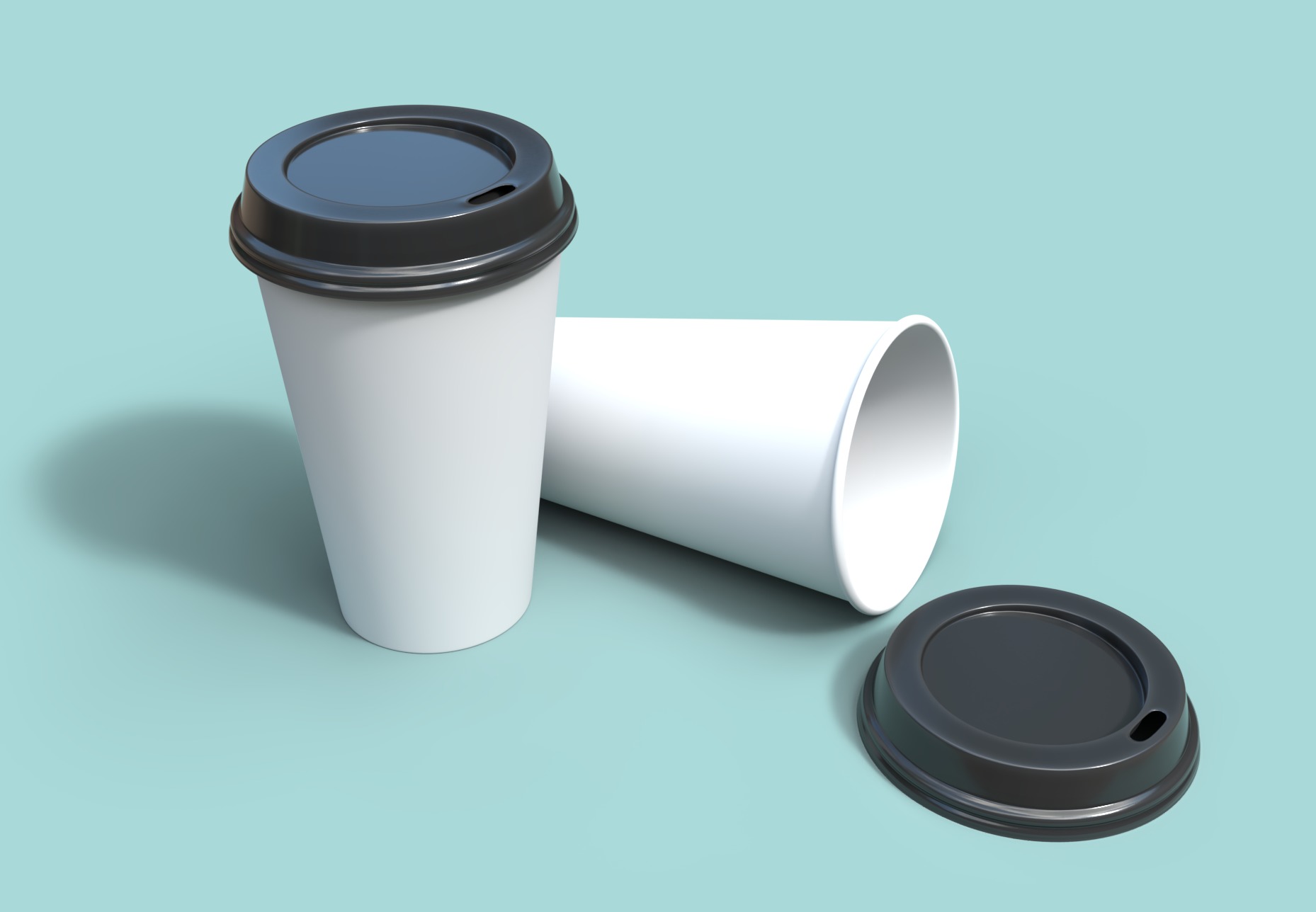 3D Coffee Cup 3D model_1