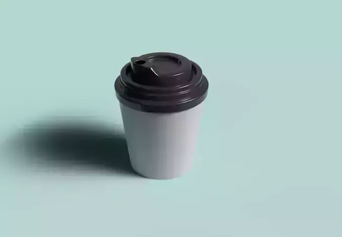 3D Coffee Cup