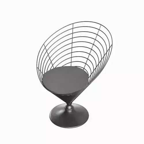 Wire Cone Chair 04